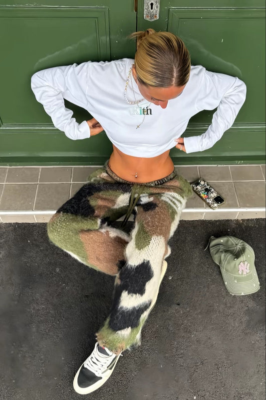 Mohair Camo Pants